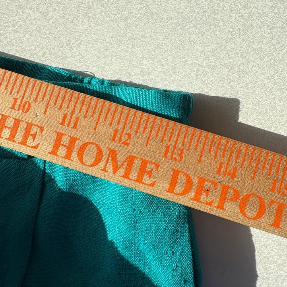 Vintage Teal High Waisted Pleated Shorts Women's Size 6 Casual Summer Beach - Picture 3 of 7